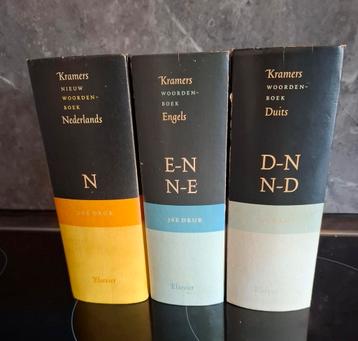 3x Kramers woordenboeken beschikbaar voor biedingen