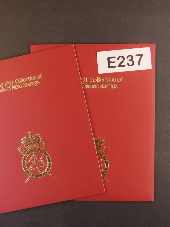 ISLE of MAN - JAARBOEK 1991 - (E237), Postzegels en Munten, Postzegels | Volle albums en Verzamelingen, Buitenland, Verzenden