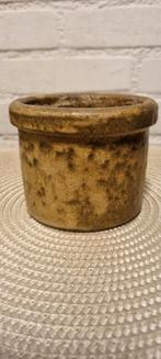Vintage Aardewerk Bloempot, Tuin en Terras, Gebruikt, Rond, Ophalen of Verzenden, Balkon