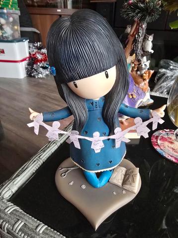 Santos Gorjuss Figurine - Familie in een Boek beschikbaar voor biedingen