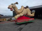 Carnavalswagen kameel, Ophalen, Carnaval
