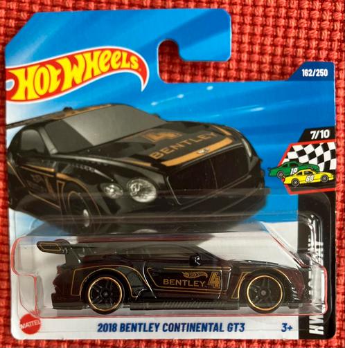 Hot Wheels 2018 Bentley Continental GT3 Hotwheels, Hobby en Vrije tijd, Modelauto's | Overige schalen, Nieuw, Ophalen of Verzenden