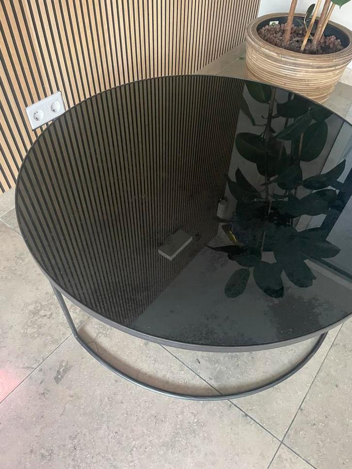 Salontafel - Diameter 90cm - Goede Staat!, Huis en Inrichting, Tafels | Salontafels, Gebruikt, Minder dan 50 cm, 50 tot 100 cm