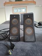 Logitech speakers, Computers en Software, Pc speakers, Ophalen of Verzenden, Gebruikt, Logitech, Creative