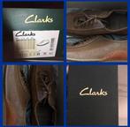 CLARKS SNEAKERS LEER BRUIN 41,5 NIEUW, Kleding | Heren, Schoenen, Ophalen, Nieuw, Bruin