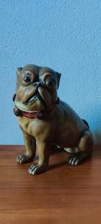 bernard bloch pug dog mopshond terracotta aardewerk, Antiek en Kunst, Antiek | Keramiek en Aardewerk, Ophalen of Verzenden