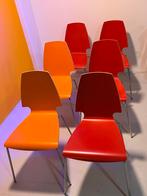 Zes stapelbare IKEA stoelen, Ophalen of Verzenden, Zo goed als nieuw, Vijf, Zes of meer stoelen