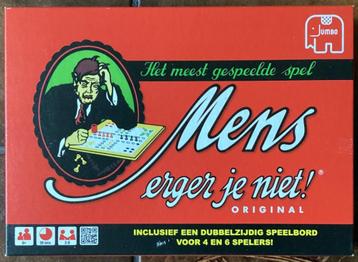 Compleet mens erger je niet spel Met dubbelzijdig speelbord beschikbaar voor biedingen