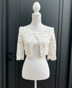 Nieuw! Calanthe Bridal Couture kanten Jasje maat 36 - S, Calanthe Bridal fashion, Ophalen of Verzenden, Nieuw, Wit