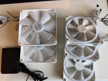 2x140mm RGB fan + 3x120mm RGB fan + NZXT fan/RGB controller beschikbaar voor biedingen