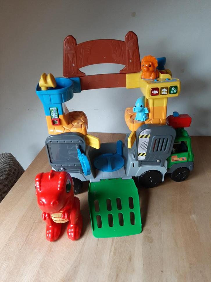 Dinoauto met toebehoren, Kinderen en Baby's, Speelgoed | Vtech, Zo goed als nieuw, 2 tot 4 jaar, Ophalen