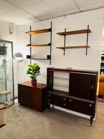 Retro vintage boekenrek wandsysteem wandrek, Ophalen, A, A, A