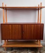 Stokkenkast vintage midcentury, Huis en Inrichting, Ophalen, Zo goed als nieuw, 25 tot 50 cm
