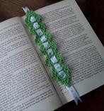 Boekenlegger met lint - handmade, Ophalen of Verzenden, Nieuw, Overige onderwerpen
