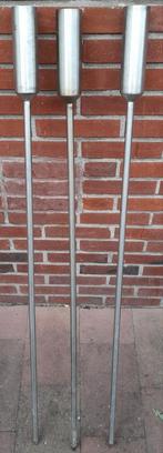 3 Metalen Tuinfakkels, Ophalen, Overige materialen