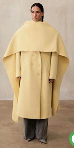 Geweldige oversized wollen mantel Choux S M L, Overige kleuren, Ophalen of Verzenden, Zo goed als nieuw, Maat 36 (S)