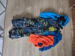 Skikleding 116-124 (broek, jas, 2x thermo), Gebruikt, 100 tot 140 cm, Kleding, Ophalen