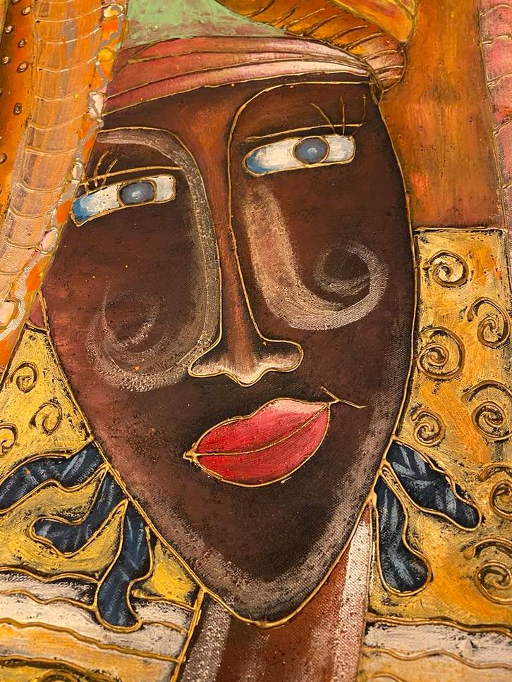 Schilderij - Professioneel Ingelijst, Antiek en Kunst, Kunst | Schilderijen | Klassiek, Ophalen of Verzenden