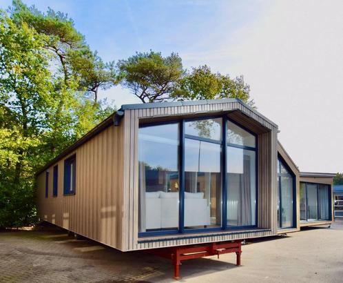 Chalet te koop : Prestige Oslo 1250x420, Caravans en Kamperen, Stacaravans, tot en met 4, Ophalen of Verzenden