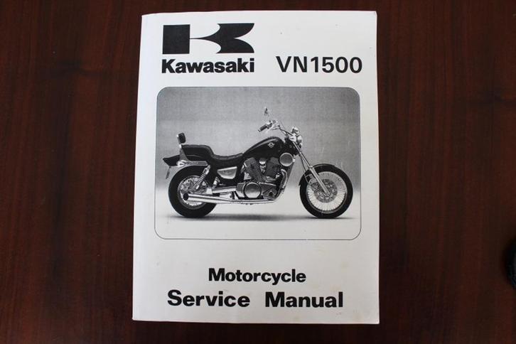 Kawasaki VN1500 1987 - 1997 service manual  werkplaatsboek, Motoren, Handleidingen en Instructieboekjes, Kawasaki, Ophalen of Verzenden