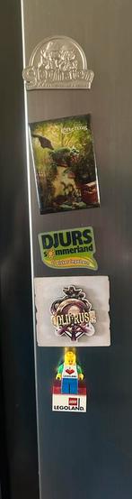 5 magneten, Efteling, Slagharen, Djurs Sommerland, Legoland, Ophalen of Verzenden, Zo goed als nieuw, Dier