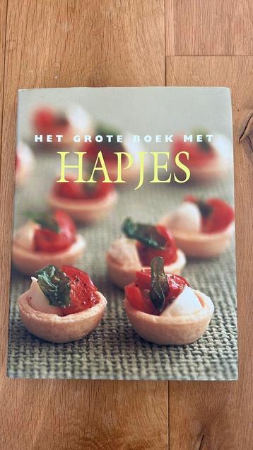 Het grote boek met hapjes beschikbaar voor biedingen