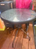 Buiten tafel balkontafel, Tuin en Terras, Tuintafels, Ophalen of Verzenden, Zo goed als nieuw, Rechthoekig, Metaal