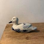 Delfts Blauwe Eend Vintage, Antiek en Kunst, Antiek | Keramiek en Aardewerk, Ophalen of Verzenden