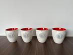 Kopjes set van 4, Keramiek, Ophalen of Verzenden, Zo goed als nieuw, Overige stijlen