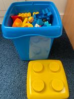 Lego Duplo Stenen + Opbergbak, Ophalen of Verzenden, Gebruikt, Losse stenen, Duplo