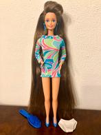 Barbie Totally Hair brunette 90’s, Verzamelen, Ophalen of Verzenden, Zo goed als nieuw, Pop