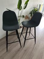 Twee barkrukken (zo goed als nieuw!), Huis en Inrichting, Barkrukken, 2 krukken, Ophalen, Zo goed als nieuw, 90 cm of meer