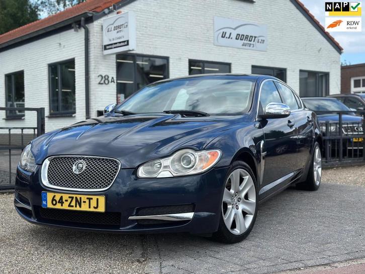 Jaguar XF 2.7D V6 Luxury schuifdak|goede staat!, Auto's, Jaguar, Bedrijf, Te koop, XF, ABS, Airbags, Airconditioning, Alarm, Boordcomputer
