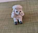 Schattig vintage poedel hondje porselein poedeltje, Ophalen of Verzenden, Zo goed als nieuw, Dier