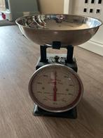 Retro weegschaal, Witgoed en Apparatuur, Weegschalen, Ophalen of Verzenden, Zo goed als nieuw, Keukenweegschaal, Minder dan 10 kg