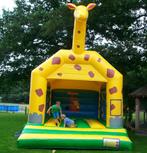 Te huur giraffe springkussen - Happy Party Rent, Hobby en Vrije tijd, Feestartikelen | Verhuur, Overige, Zo goed als nieuw, Ophalen