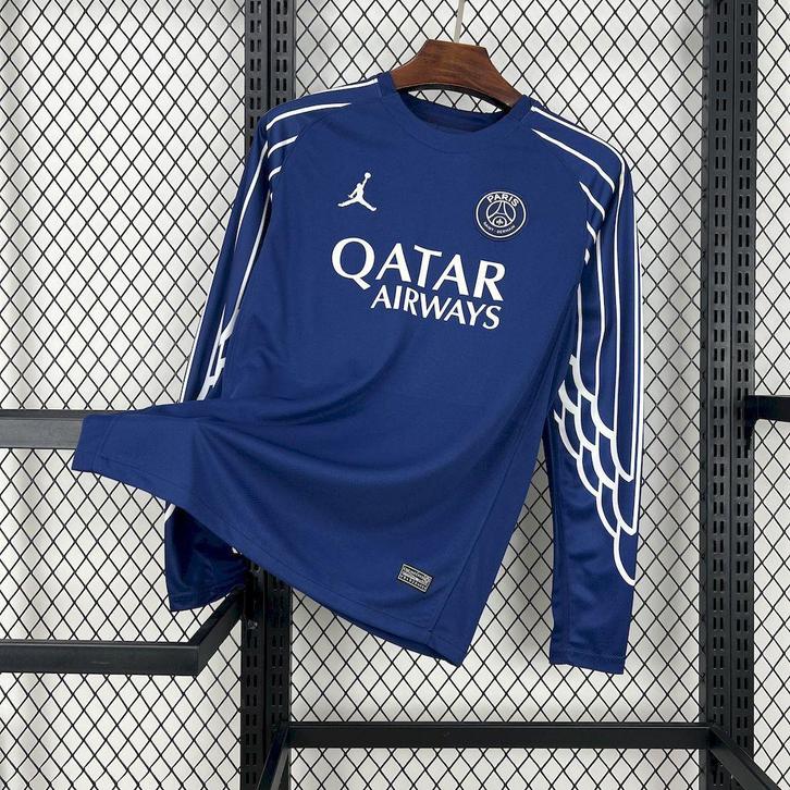 Psg 4e tenue 24/25 lange mouwen alle maten beschikbaar, Kleding | Heren, Sportkleding, Zo goed als nieuw, Voetbal, Overige maten