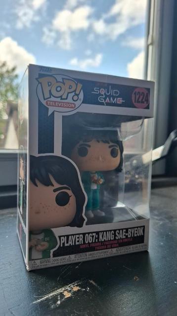 Funko pop Netflix Squid Game Player 067: Kang Sae-Byoek beschikbaar voor biedingen