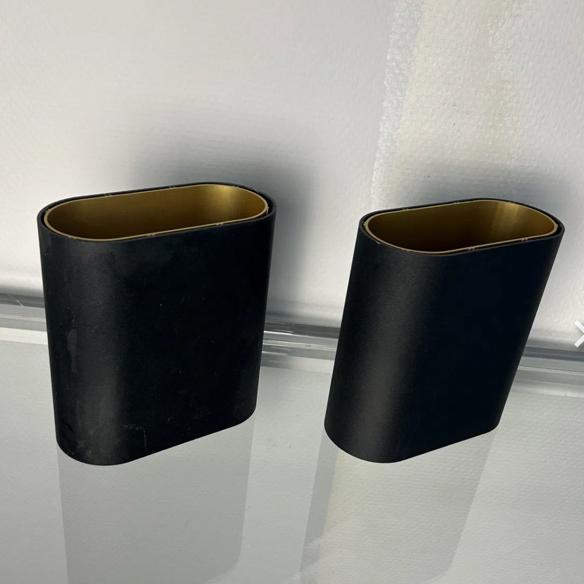 Modular Duell zwarte design wandlampen en plafondlampen, Huis en Inrichting, Lampen | Wandlampen, Zo goed als nieuw, Ophalen