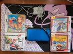 Pokemon Nintendo 3ds XL + 4 games, Spelcomputers en Games, Spelcomputers | Nintendo 2DS en 3DS, Met games, Blauw, Ophalen of Verzenden