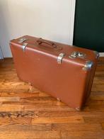 Grote Bruine Vintage Koffer 65x38x20cm, Overige materialen, Gebruikt, 35 tot 45 cm, Ophalen