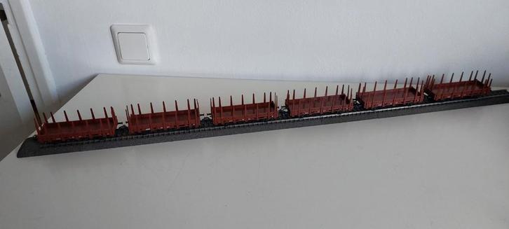 6 Märklin Rongenwagons, Hobby en Vrije tijd, Modeltreinen | H0, Gebruikt, Wagon, Wisselstroom, Märklin, Ophalen of Verzenden