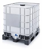 Ibc 1000 liter, 150 liter of meer, Ophalen, Zo goed als nieuw, Kunststof