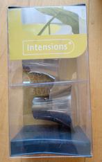 Nieuw knoppen Saxo design voor 28 mm gordijnroede RVS kleur, Huis en Inrichting, Ophalen of Verzenden, Nieuw, Minder dan 50 cm