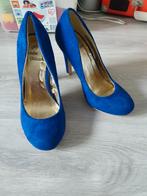 Claudia ghizzani blauwe pumps  mt 36, Ophalen, Zo goed als nieuw, Blauw