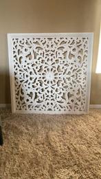 Houten wandpaneel, Huis en Inrichting, Woonaccessoires | Wanddecoraties, Ophalen, Zo goed als nieuw