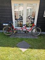 Huka Copilot elektrische ouder kind fiets., Fietsen en Brommers, Fietsen | Tandems, Ophalen, Gebruikt, Minder dan 10 versnellingen