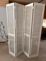 4 louvre deurschermen, Ophalen, Zo goed als nieuw
