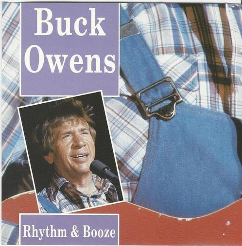 Buck Owens ‎– Rhythm & Booze = 6,99, Cd's en Dvd's, Cd's | Country en Western, Zo goed als nieuw, Ophalen of Verzenden