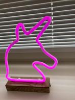 Roze Eenhoorn Neon Lamp, Ophalen, Zo goed als nieuw